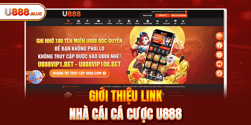 Giới thiệu link nhà cái cá cược U888